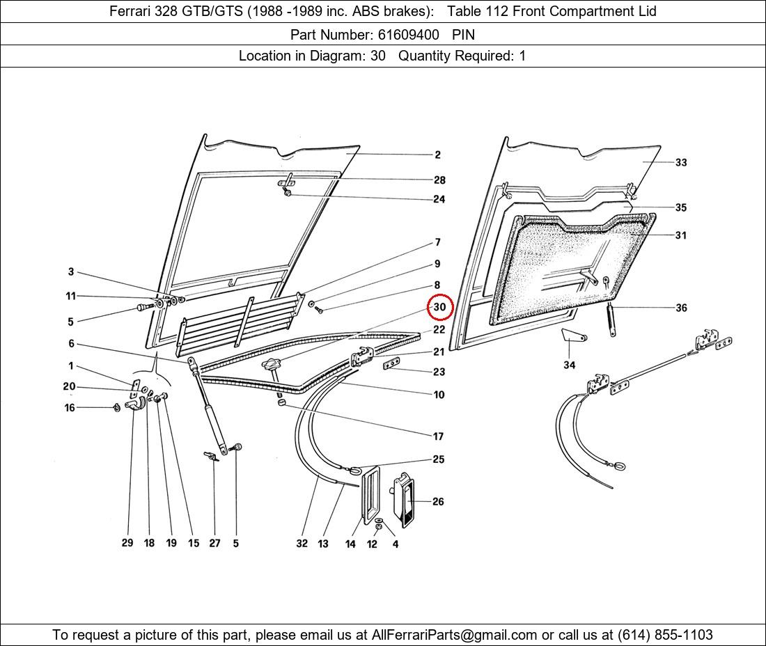 Ferrari Part 61609400