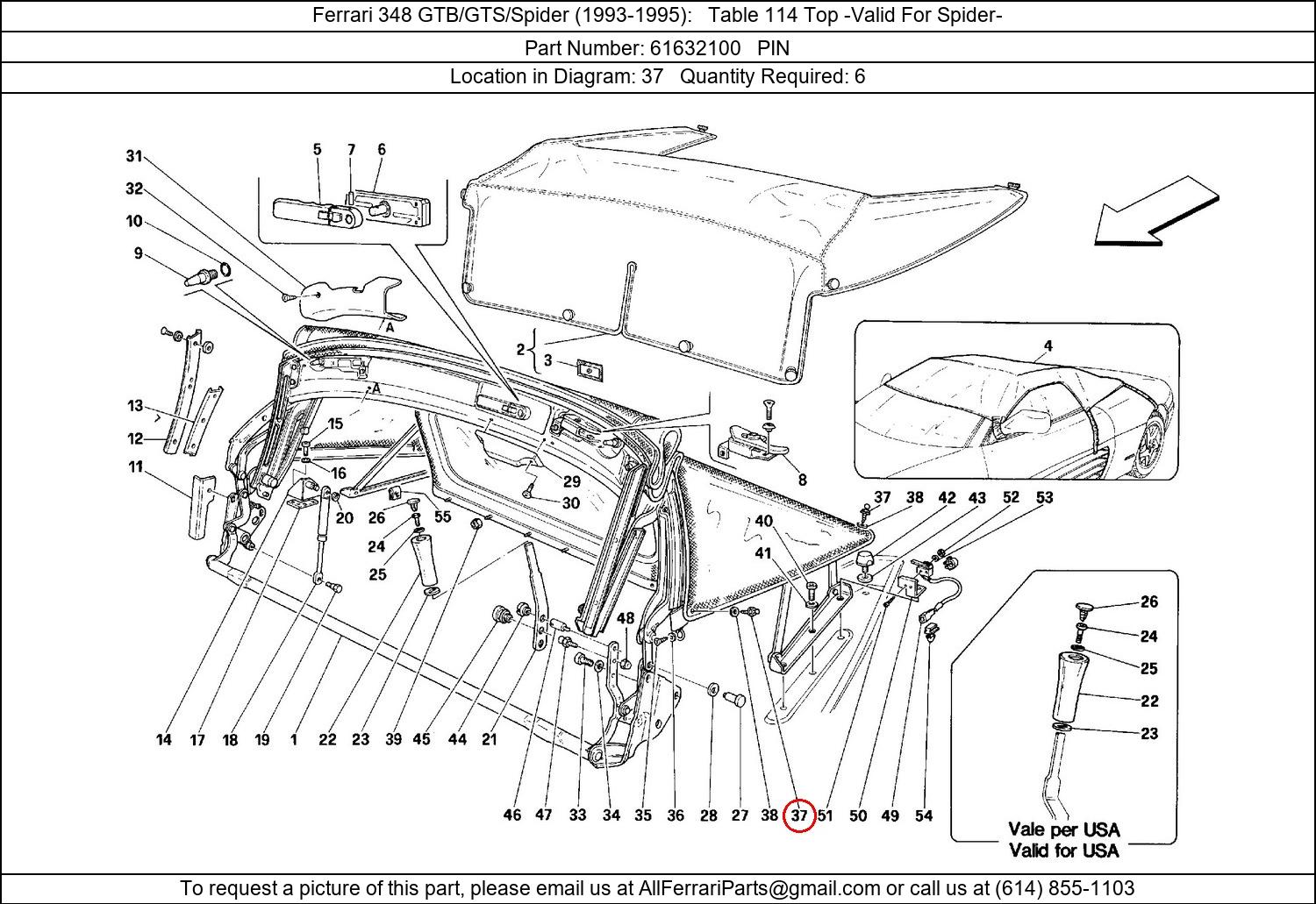 Ferrari Part 61632100