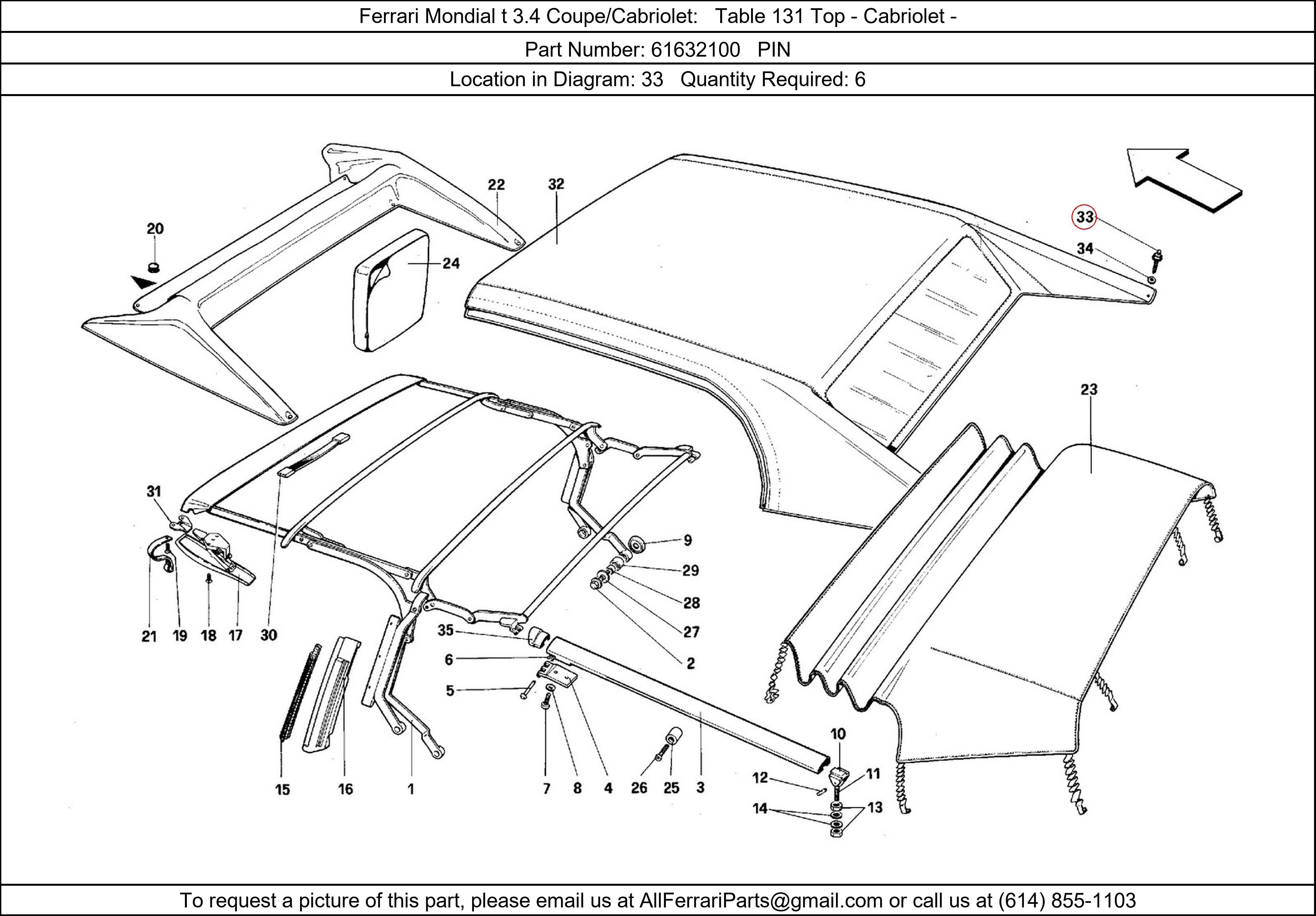 Ferrari Part 61632100