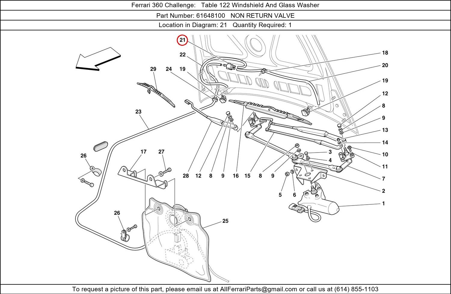 Ferrari Part 61648100