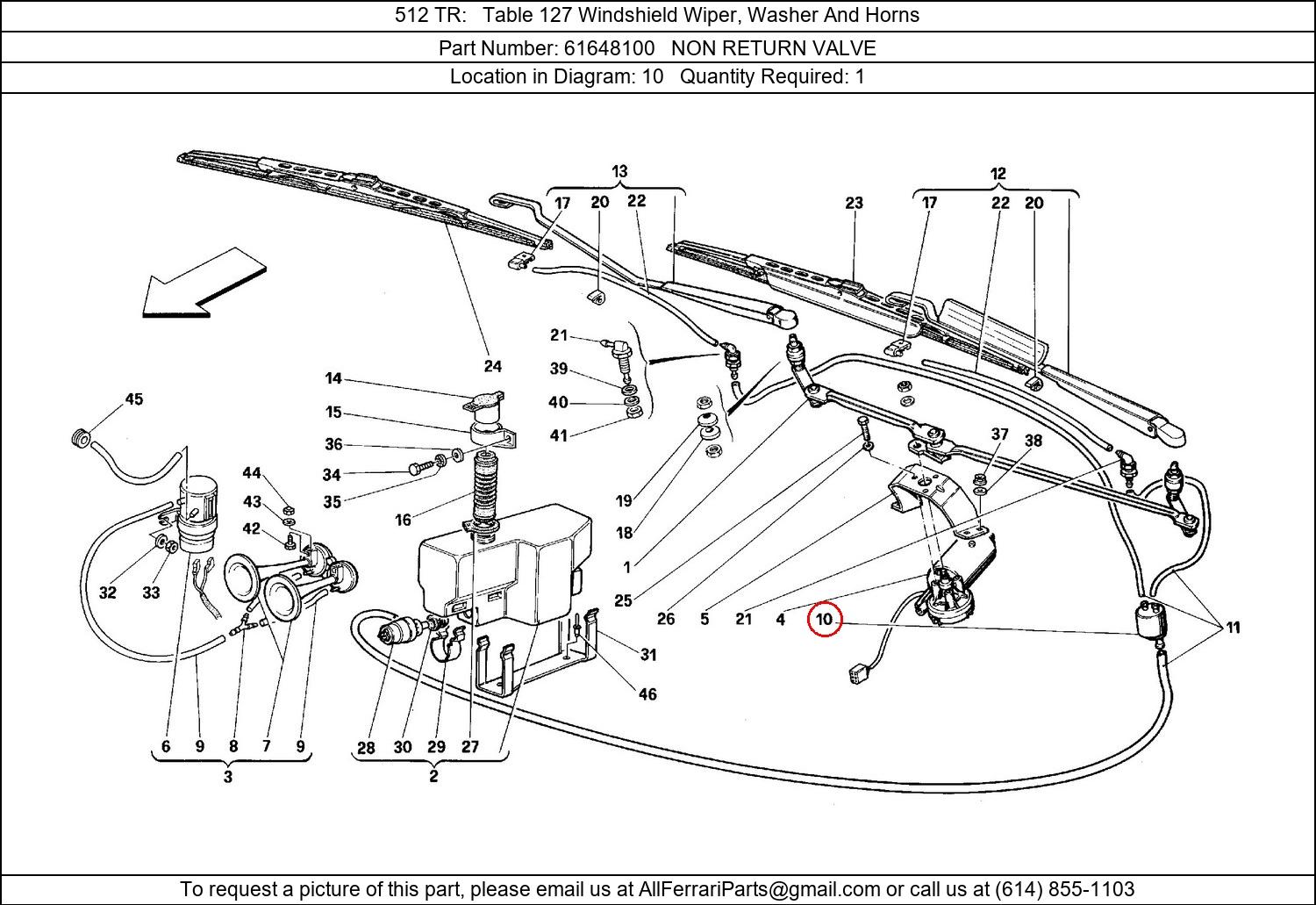 Ferrari Part 61648100