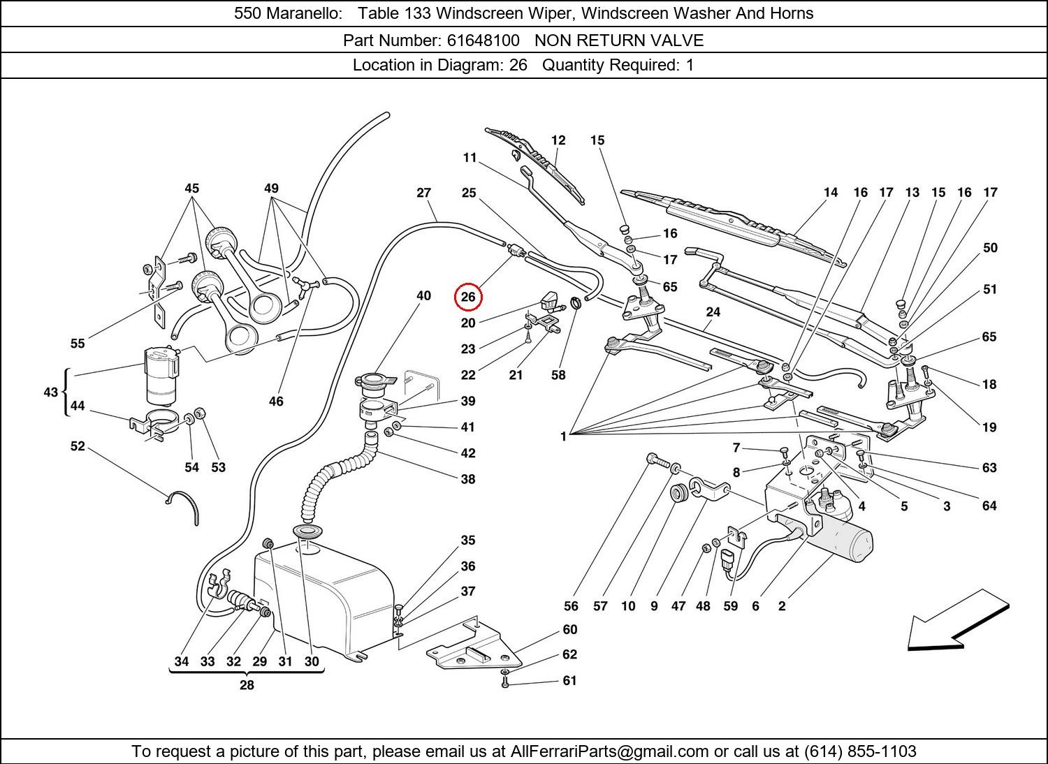 Ferrari Part 61648100