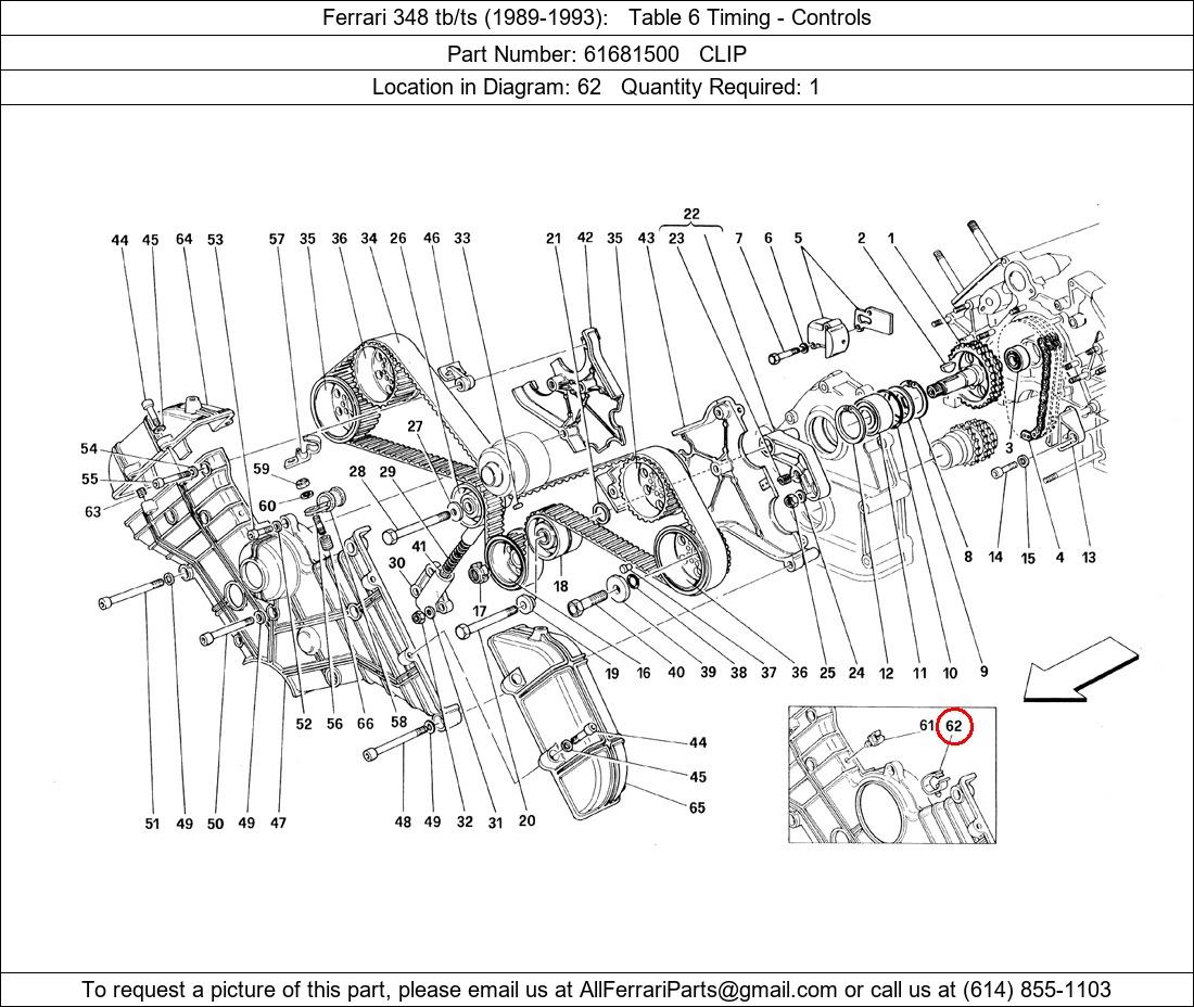 Ferrari Part 61681500