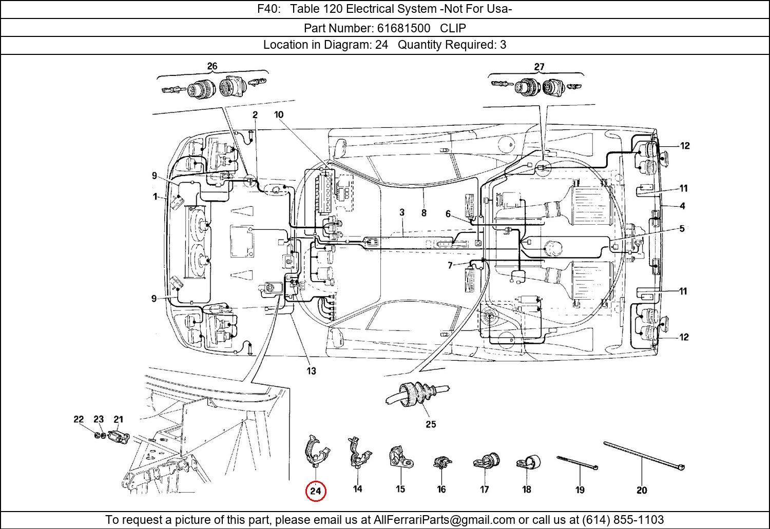 Ferrari Part 61681500