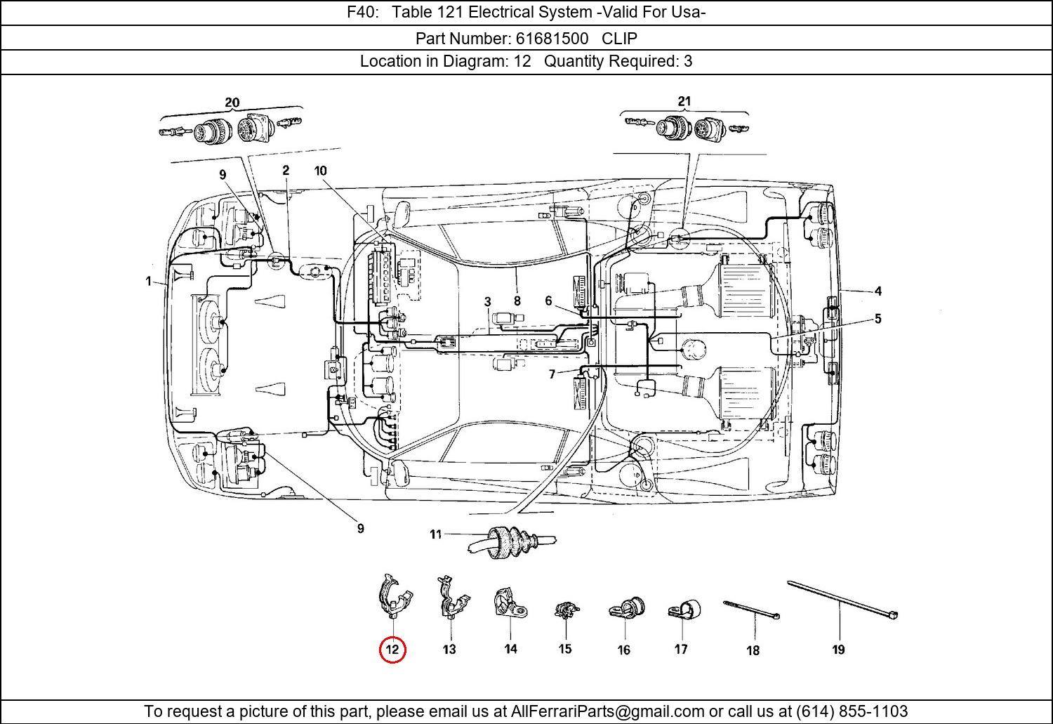 Ferrari Part 61681500