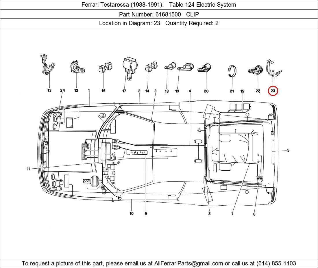 Ferrari Part 61681500