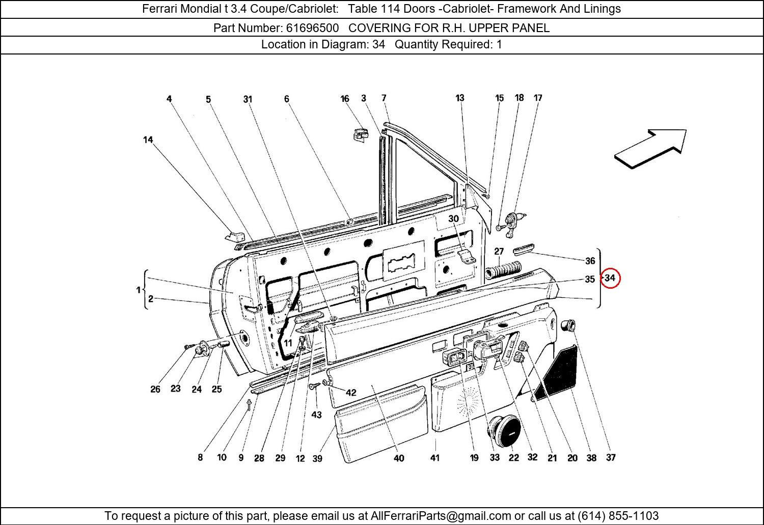 Ferrari Part 61696500