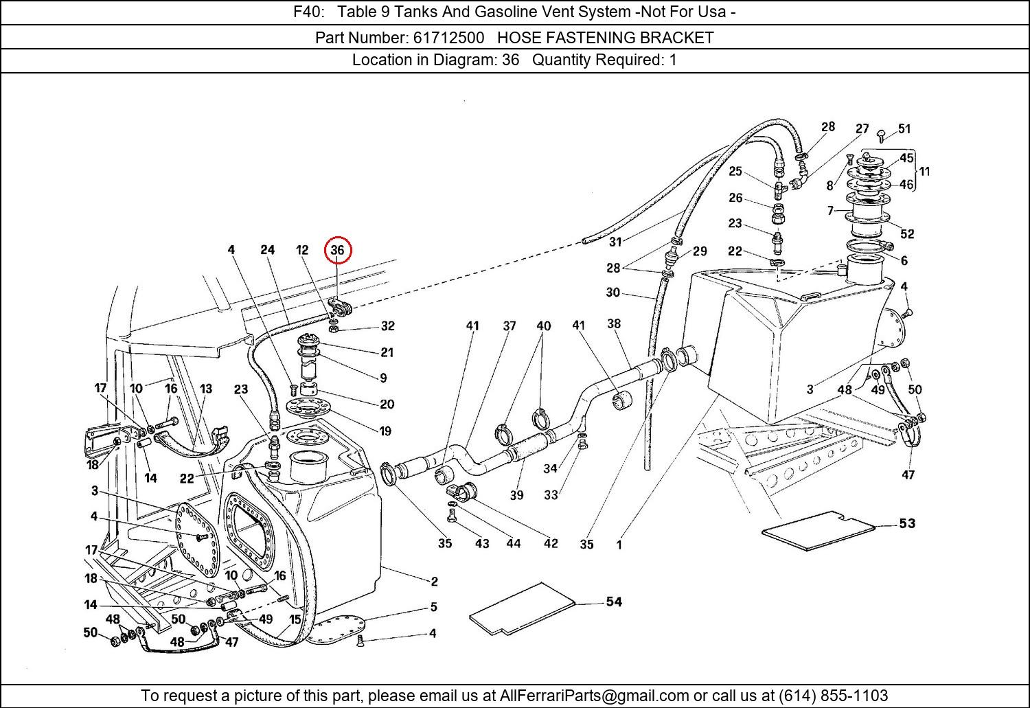 Ferrari Part 61712500