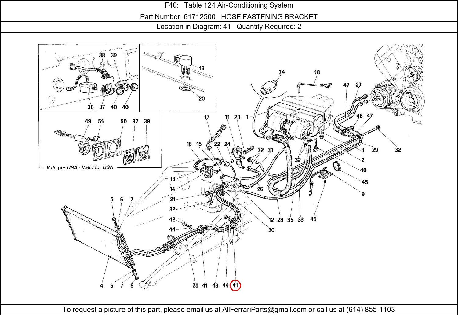 Ferrari Part 61712500