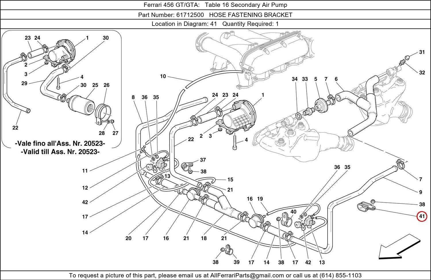 Ferrari Part 61712500