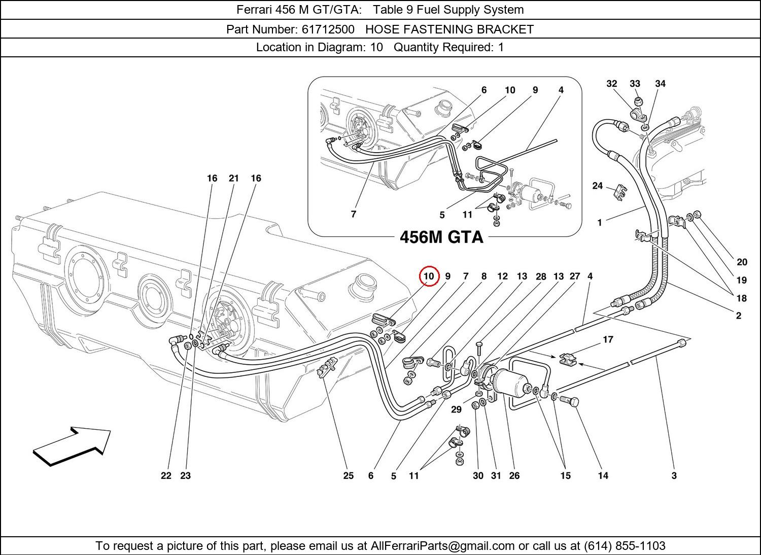 Ferrari Part 61712500