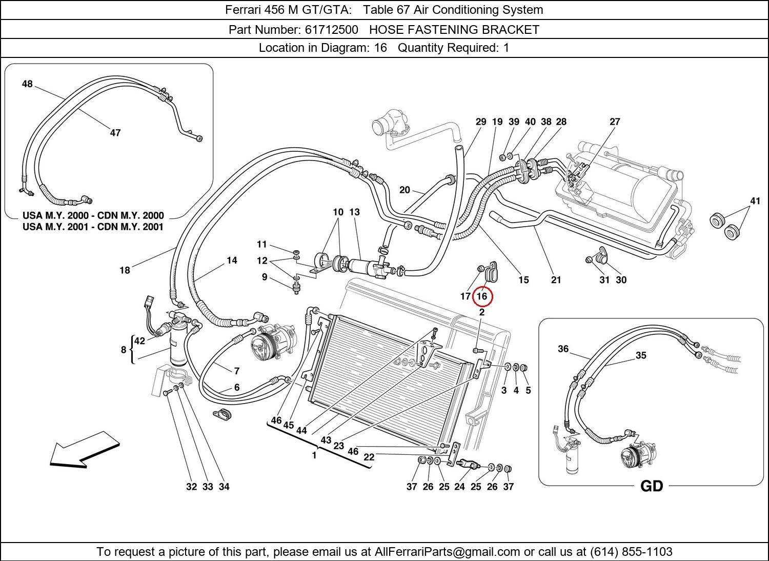 Ferrari Part 61712500