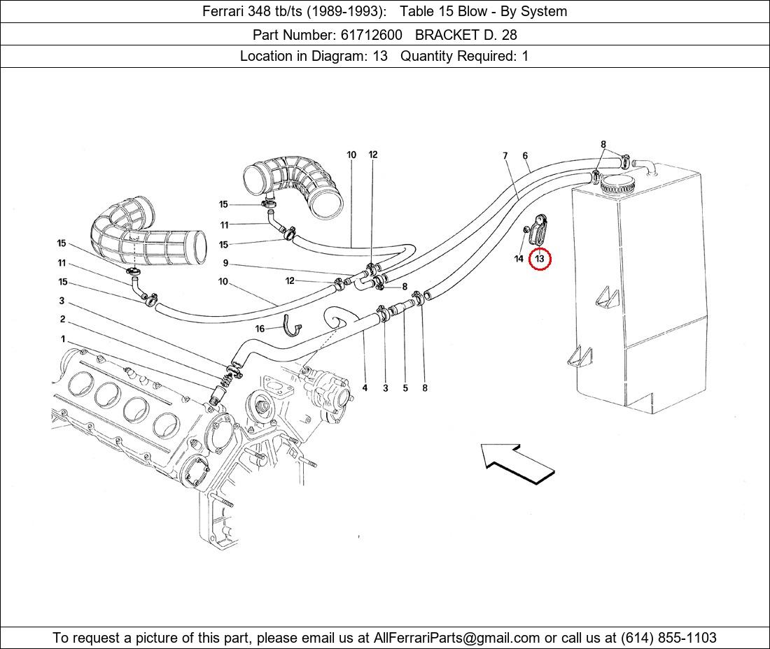 Ferrari Part 61712600