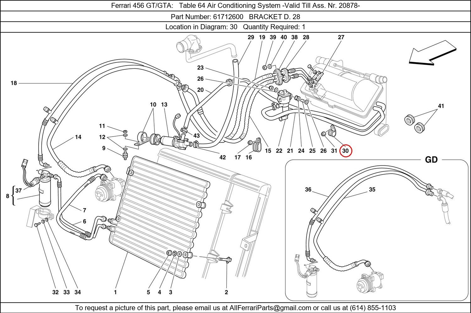 Ferrari Part 61712600