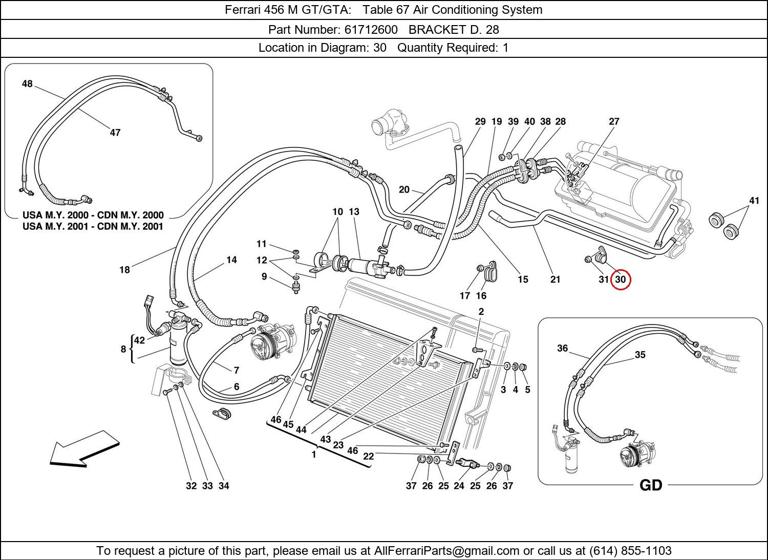 Ferrari Part 61712600