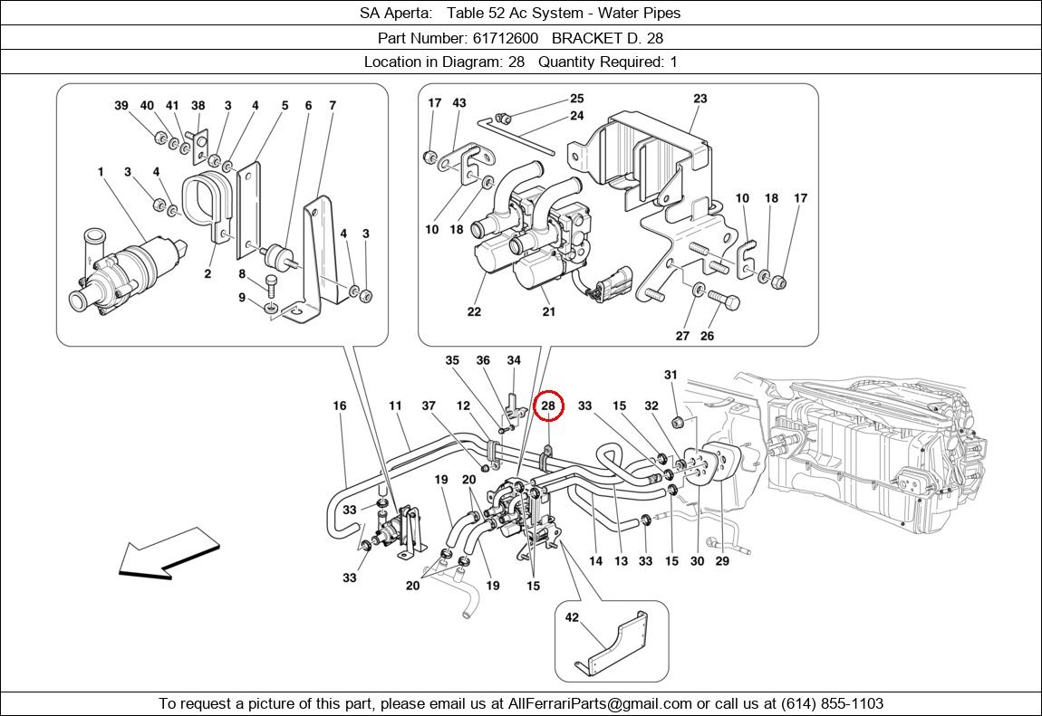 Ferrari Part 61712600