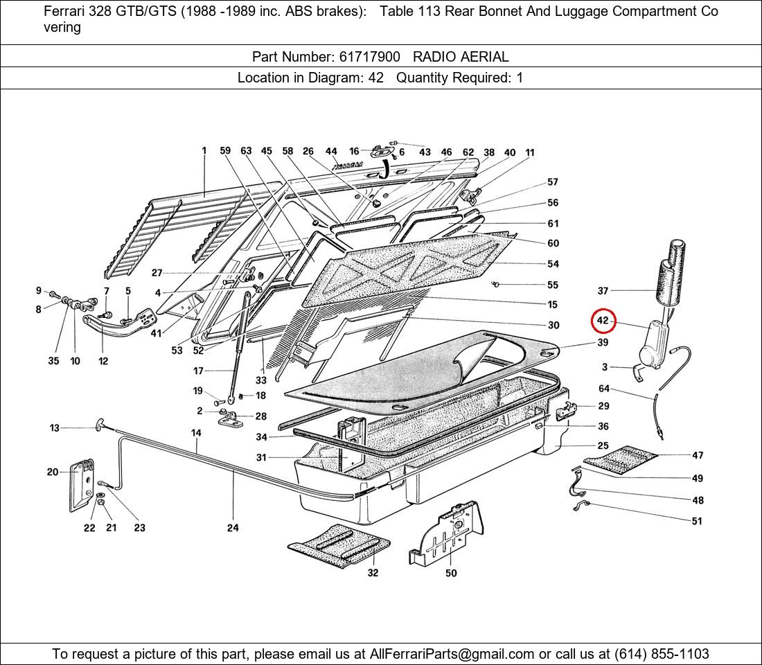 Ferrari Part 61717900