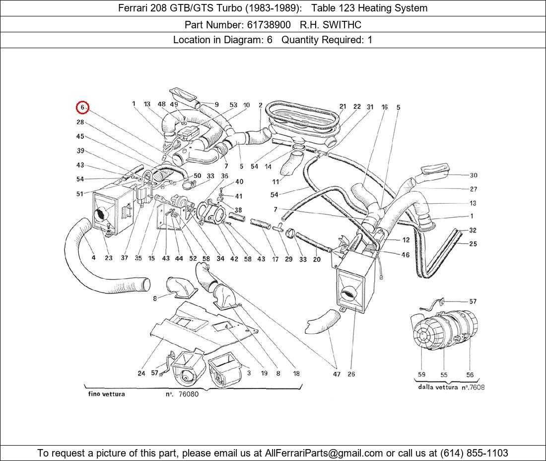 Ferrari Part 61738900