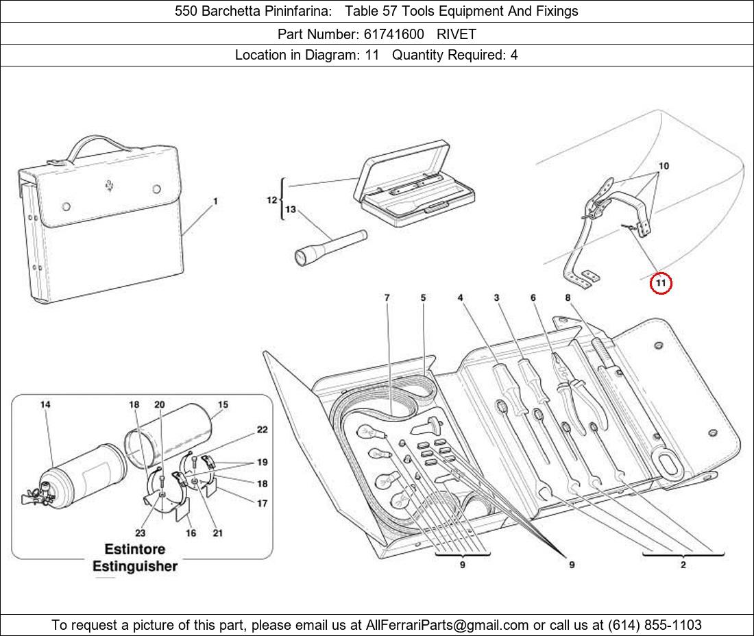 Ferrari Part 61741600