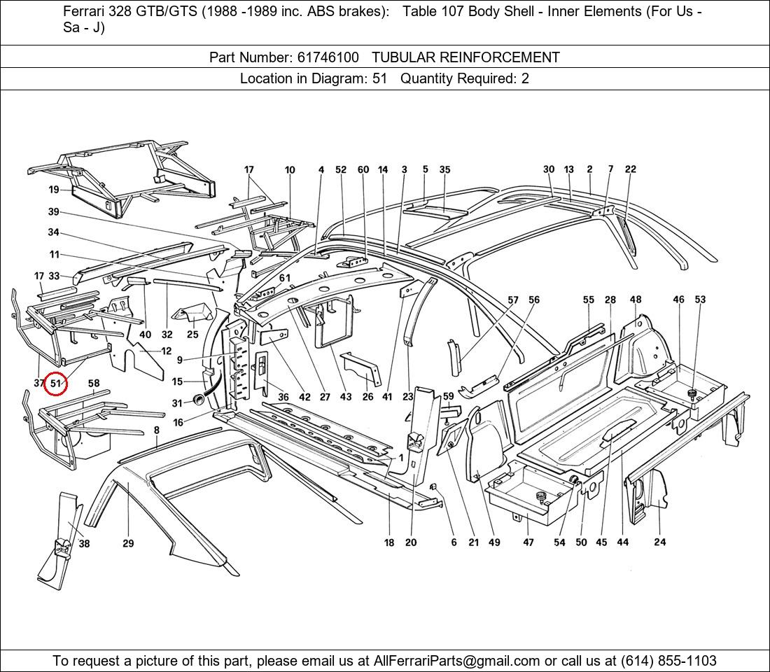 Ferrari Part 61746100