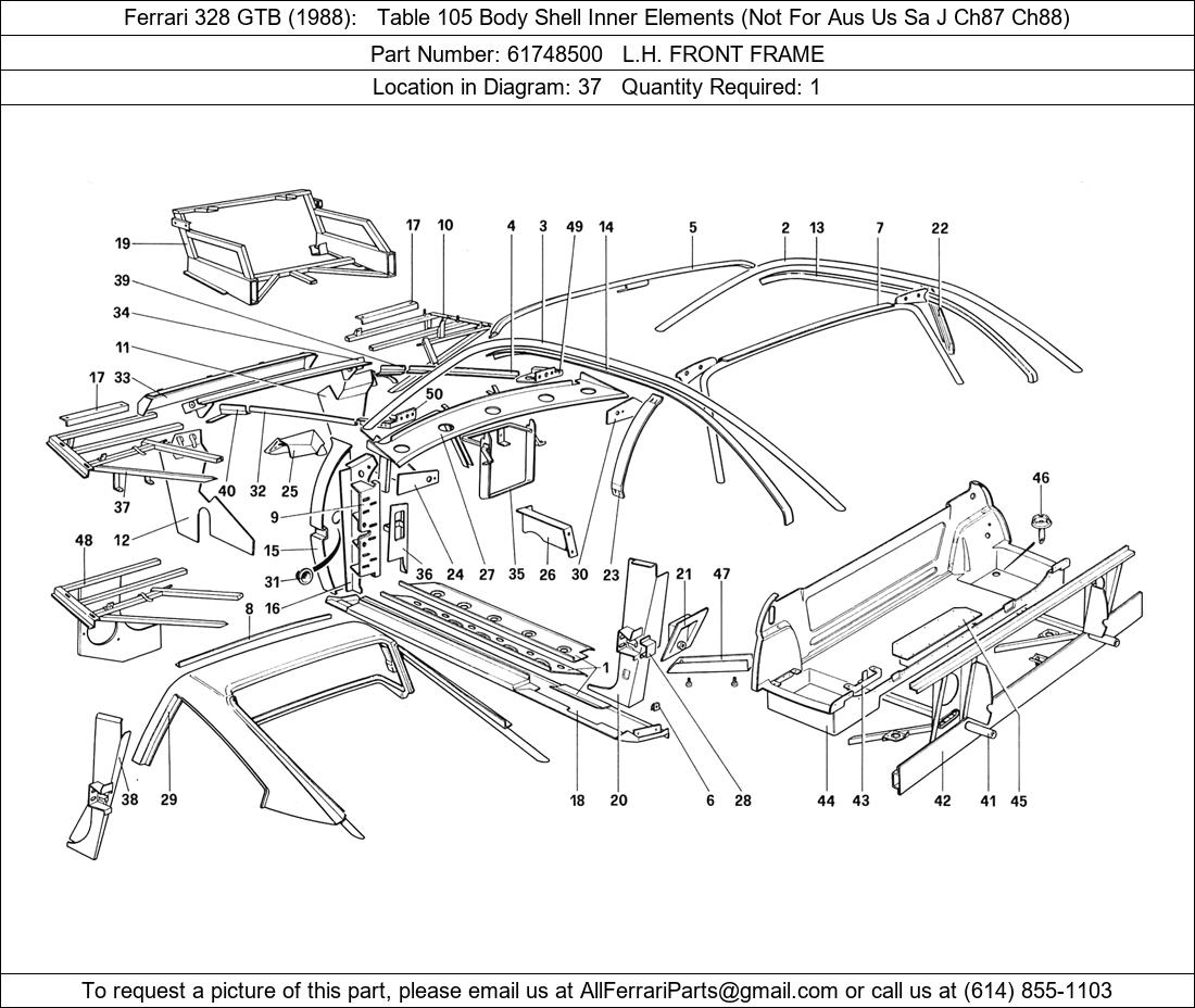 Ferrari Part 61748500