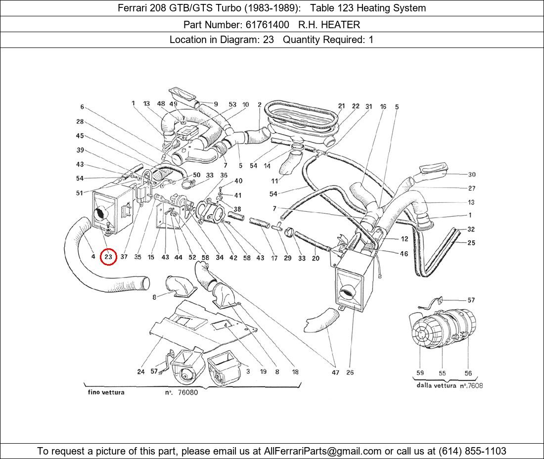 Ferrari Part 61761400