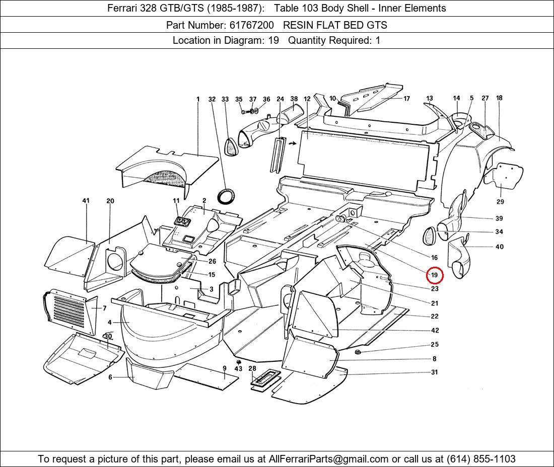 Ferrari Part 61767200