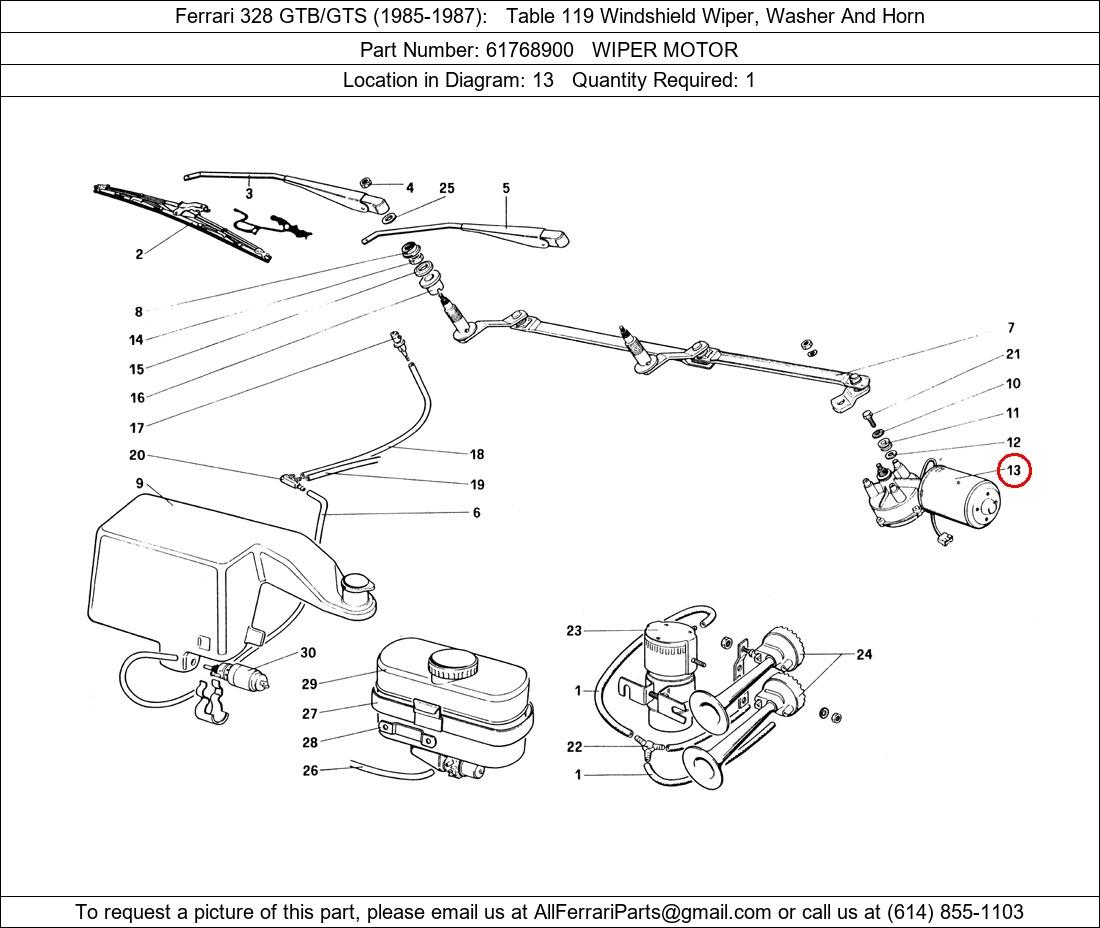 Ferrari Part 61768900