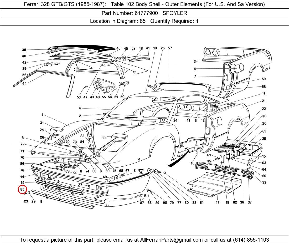 Ferrari Part 61777900