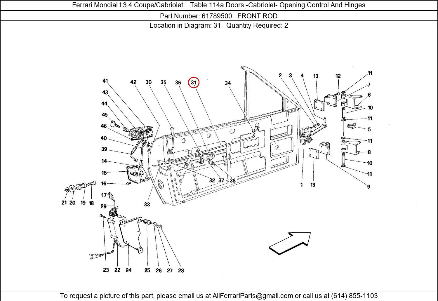 Ferrari Part 61789500