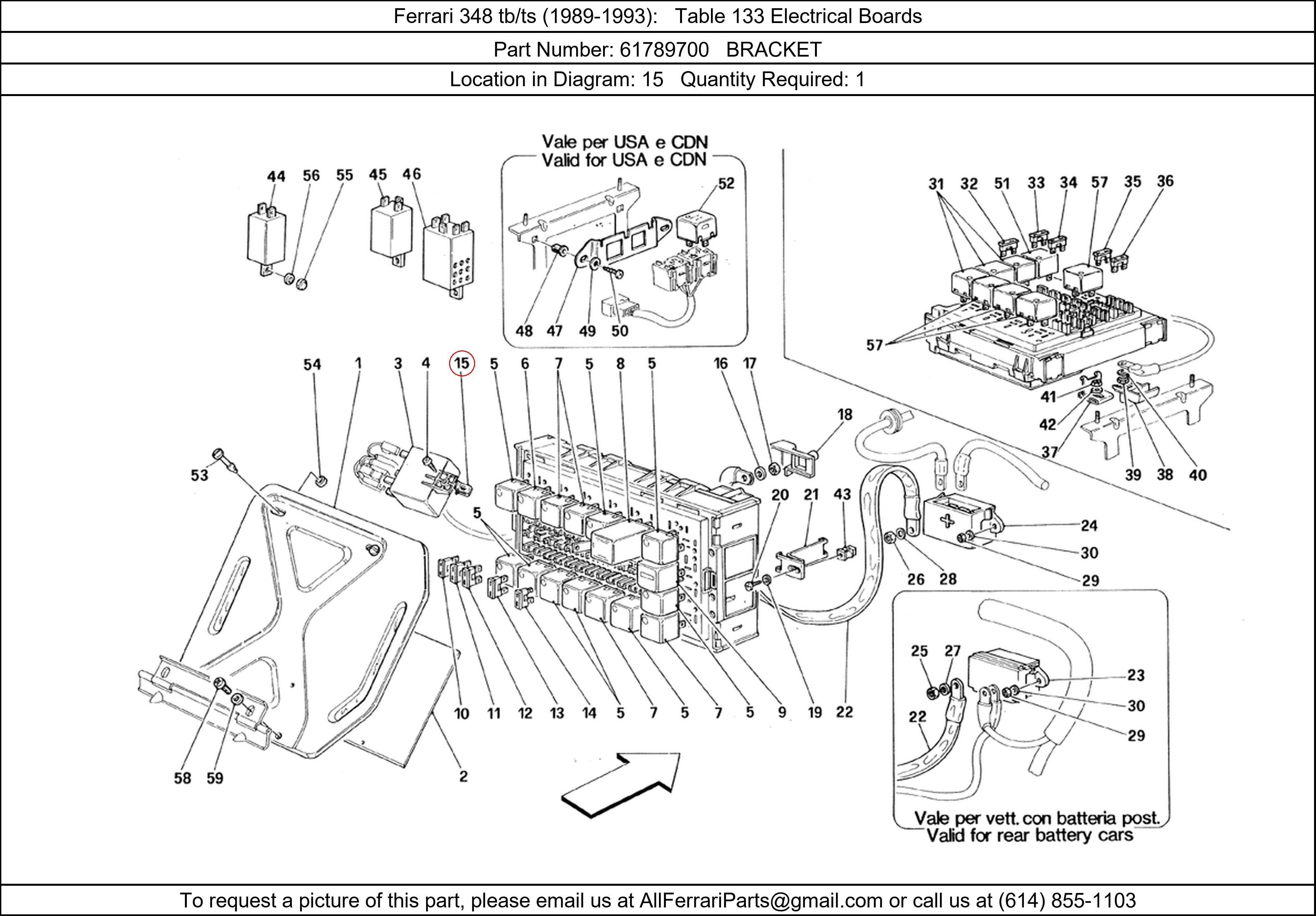 Ferrari Part 61789700