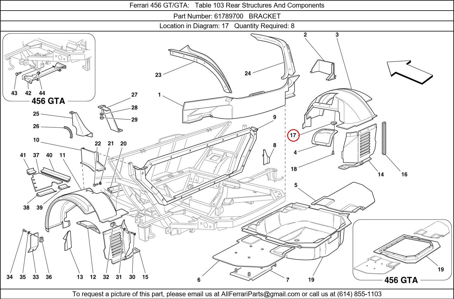 Ferrari Part 61789700