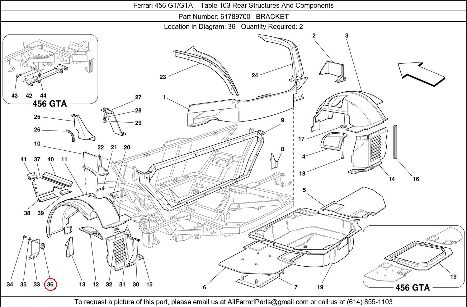 Ferrari Part 61789700