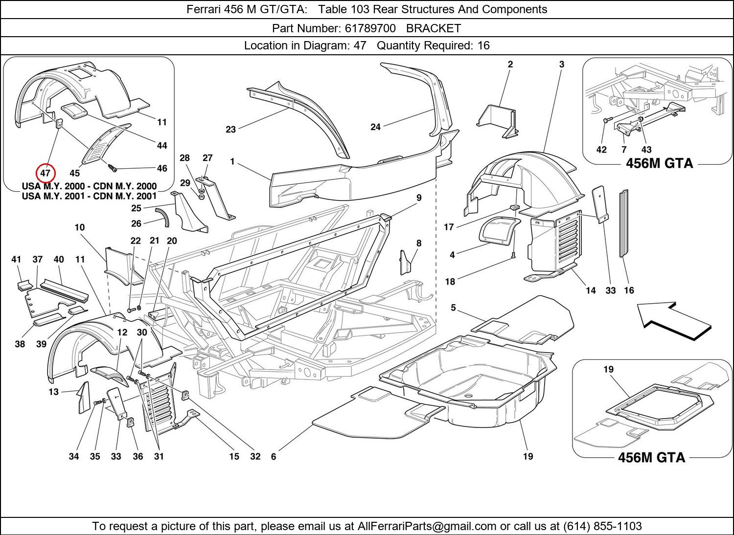 Ferrari Part 61789700