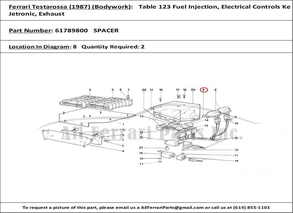 Ferrari Part 61789800