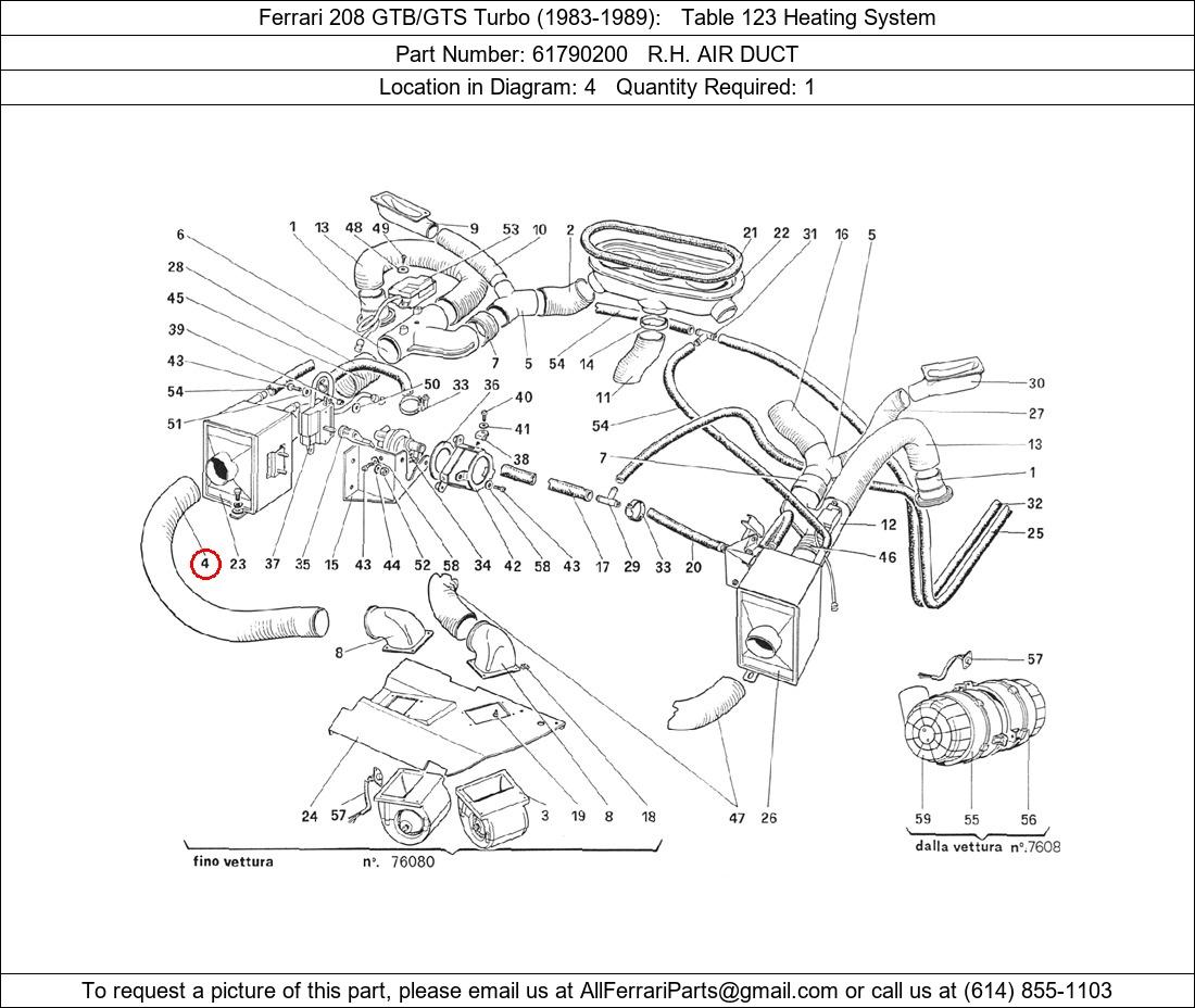 Ferrari Part 61790200