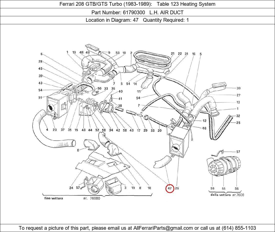 Ferrari Part 61790300