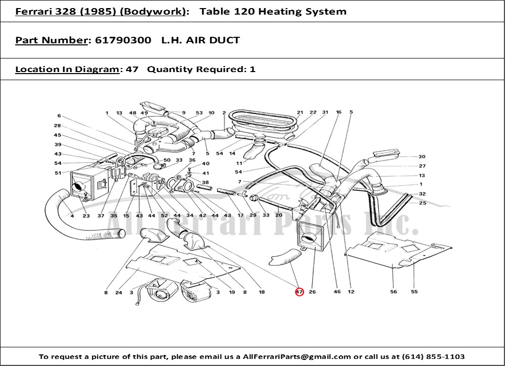 Ferrari Part 61790300