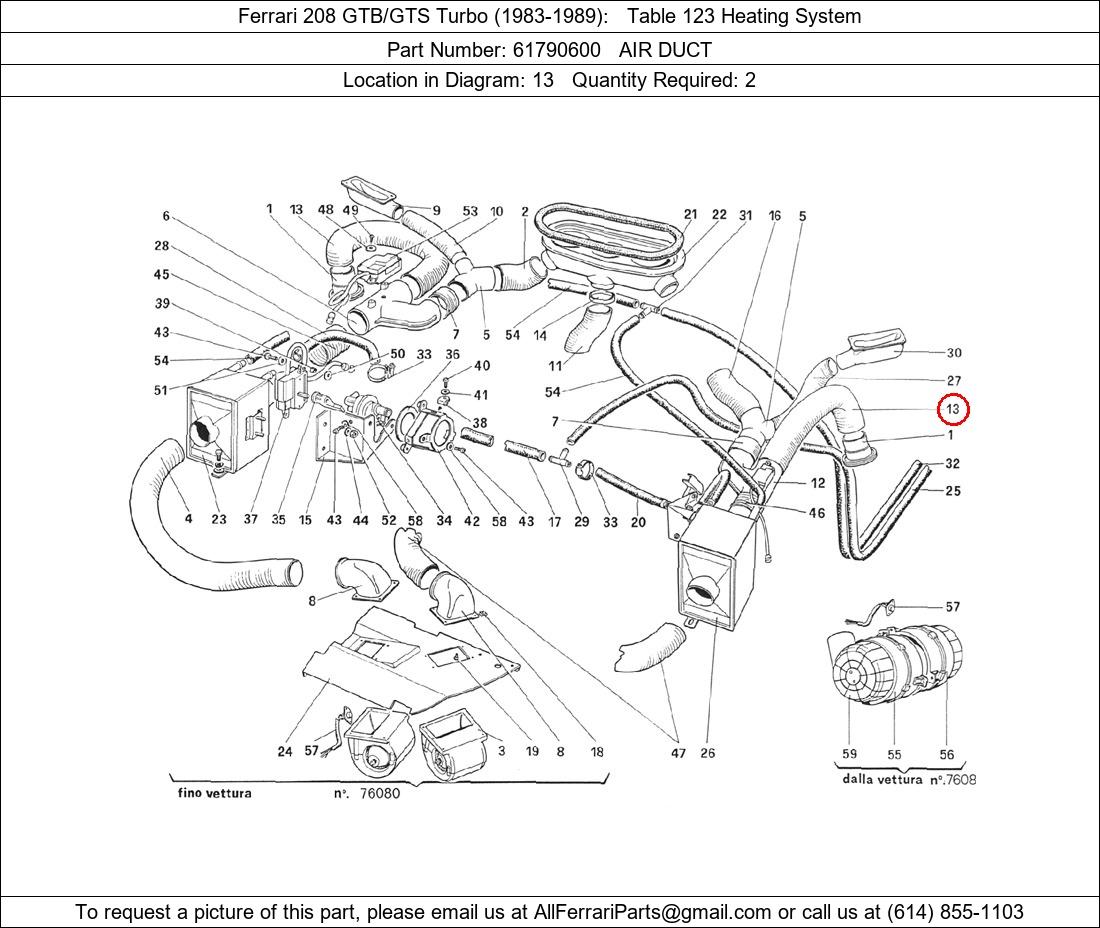 Ferrari Part 61790600