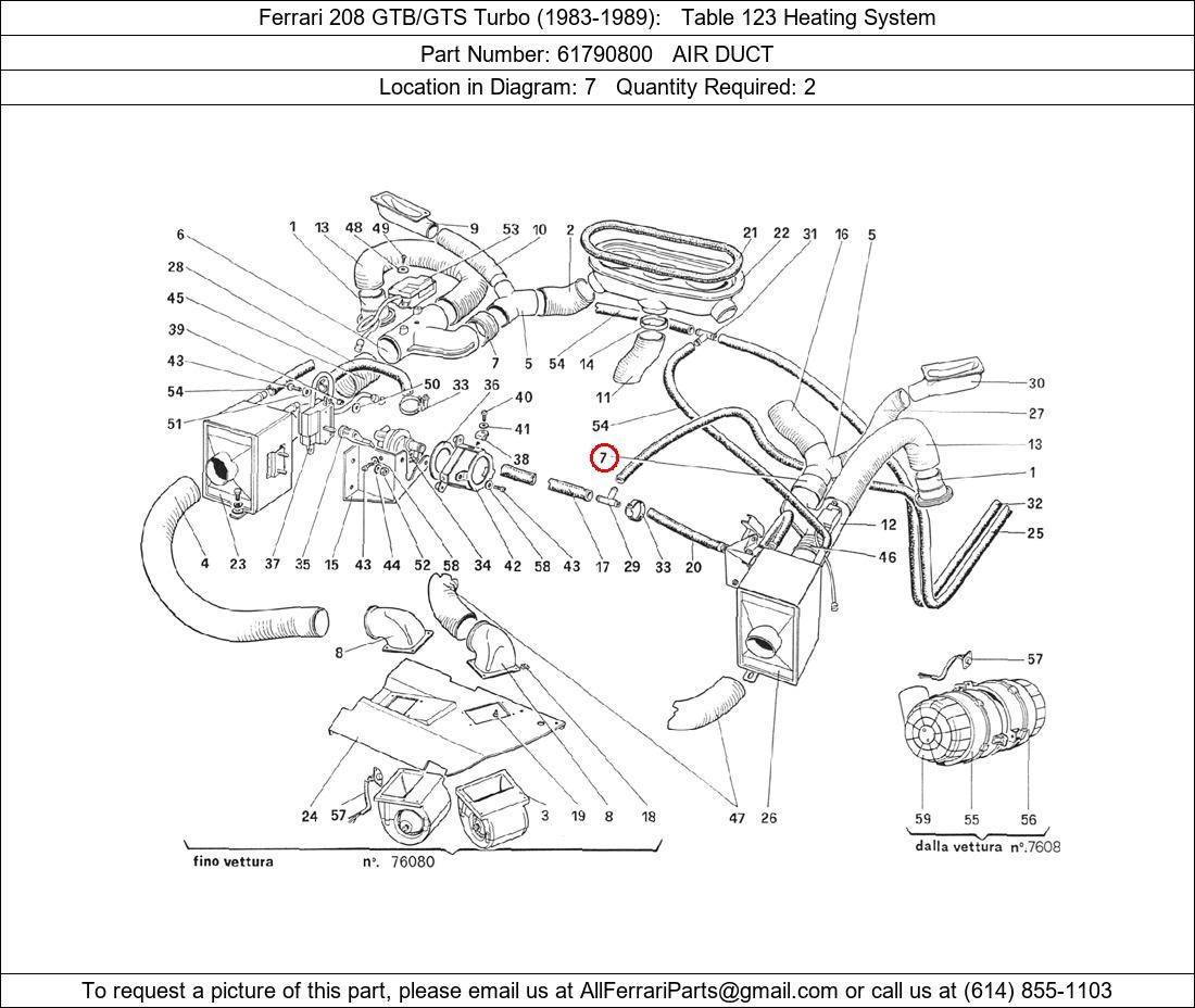 Ferrari Part 61790800