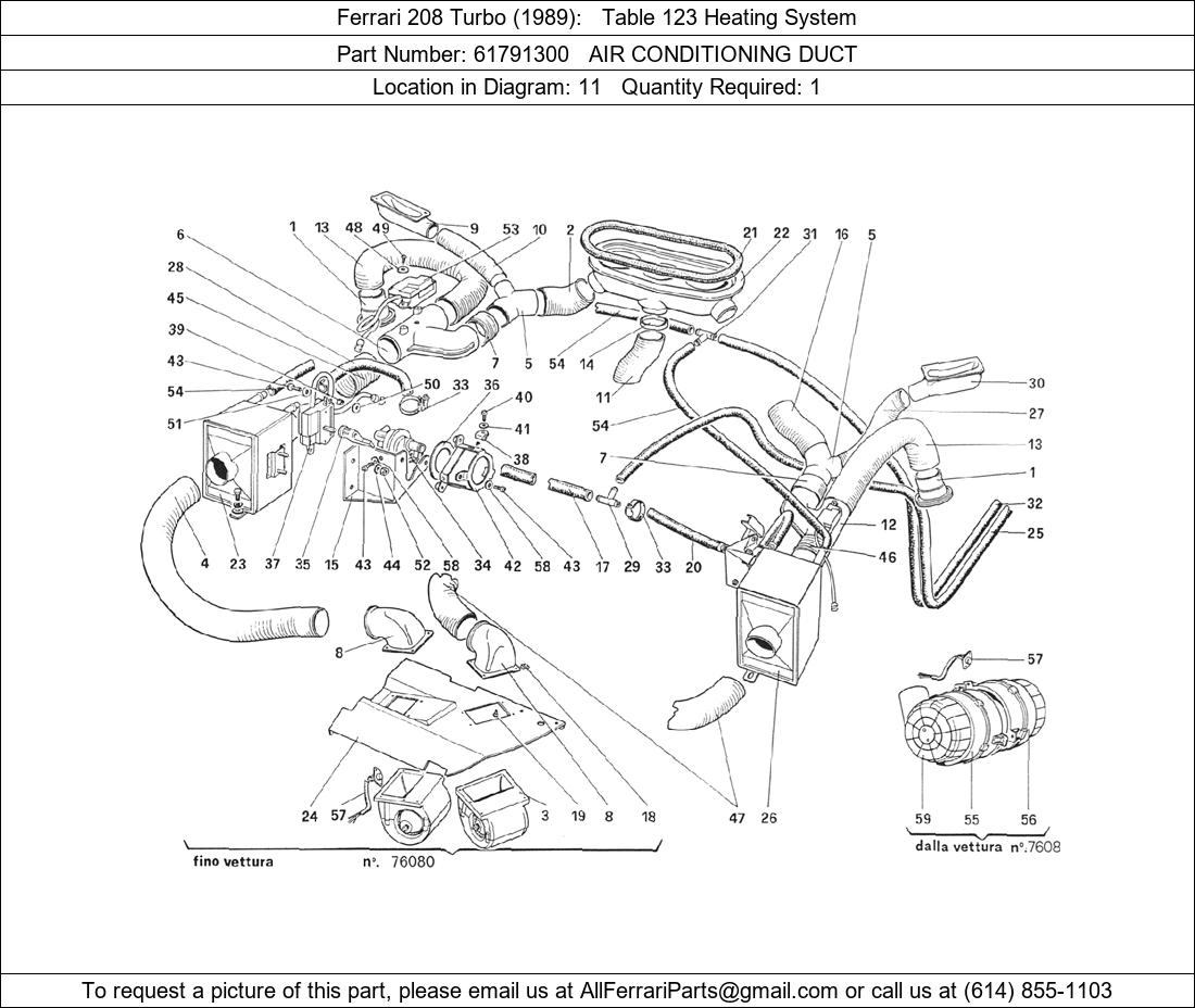 Ferrari Part 61791300