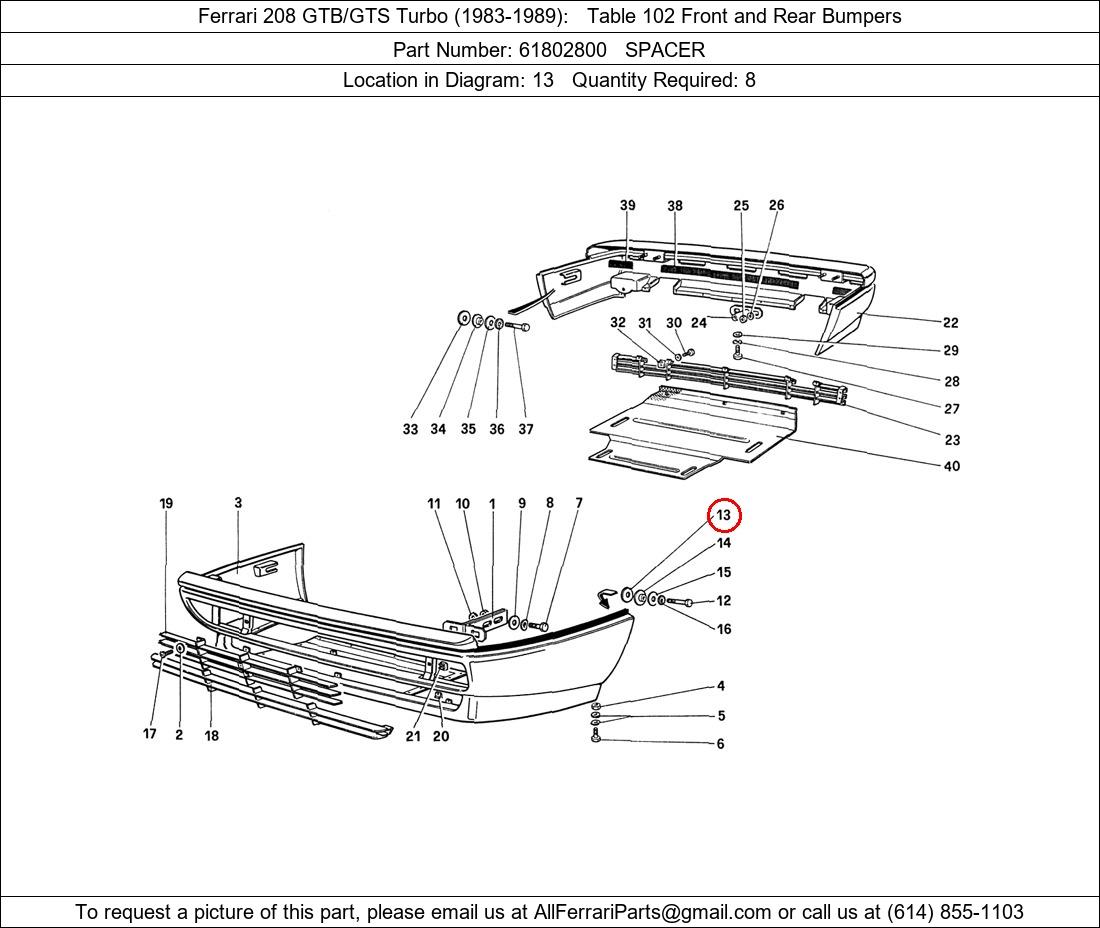 Ferrari Part 61802800