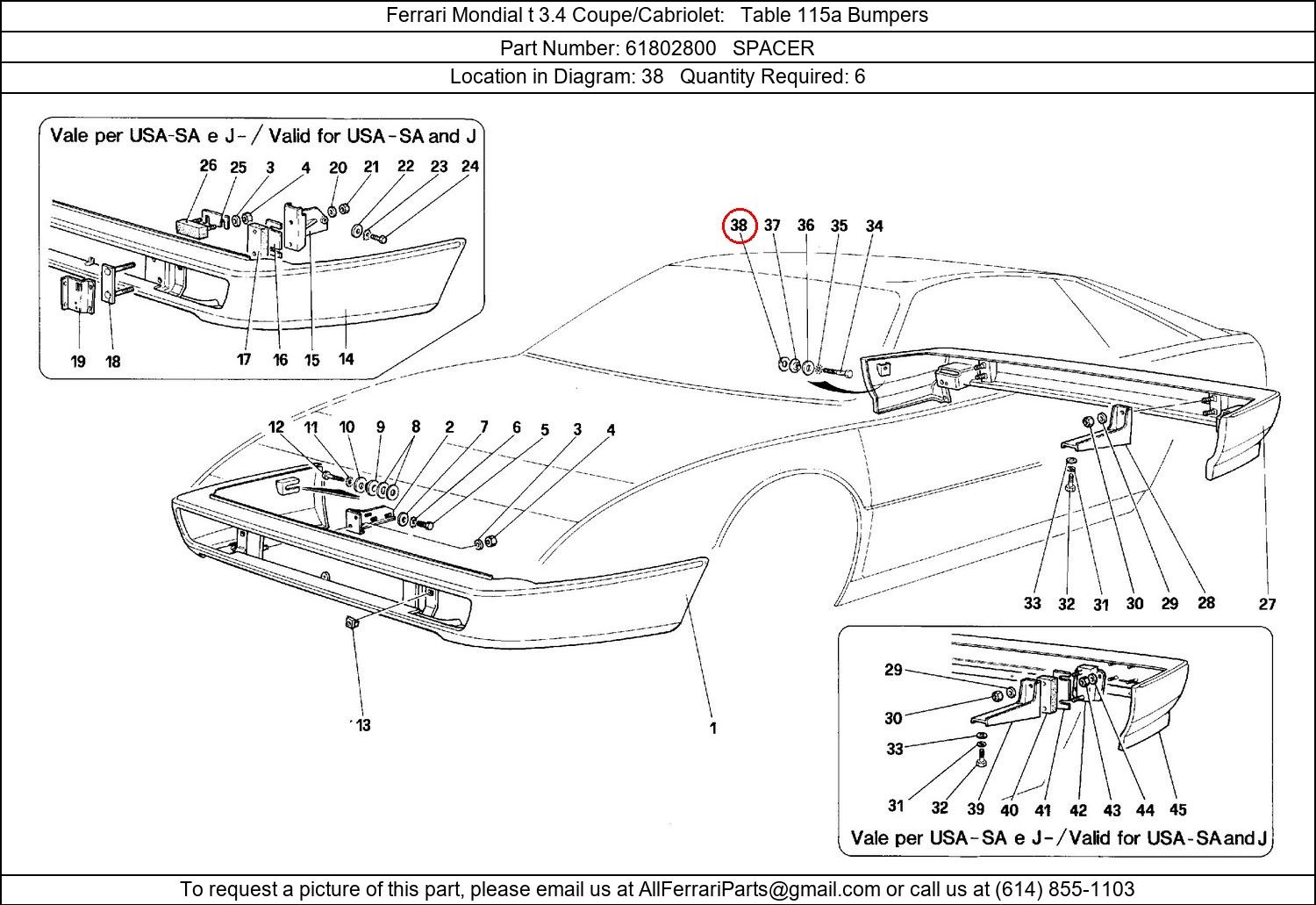 Ferrari Part 61802800