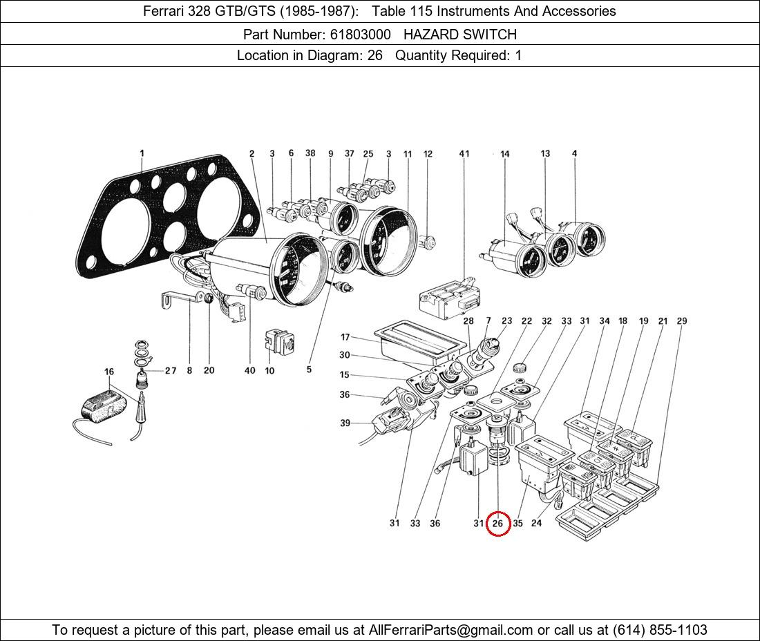 Ferrari Part 61803000