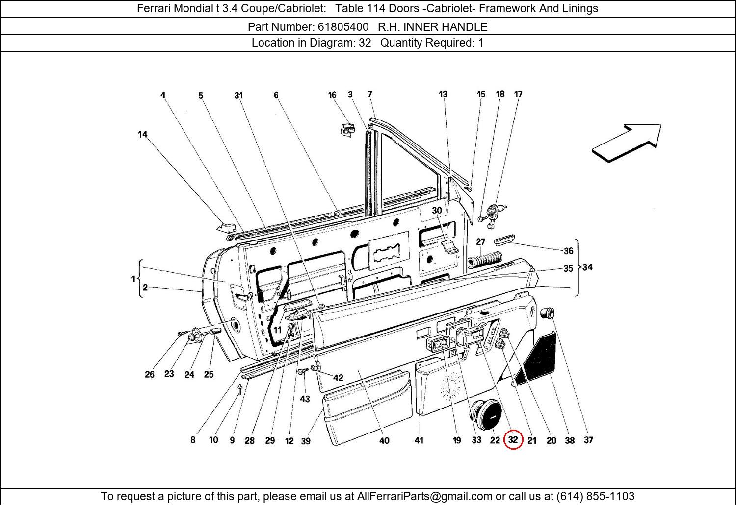 Ferrari Part 61805400