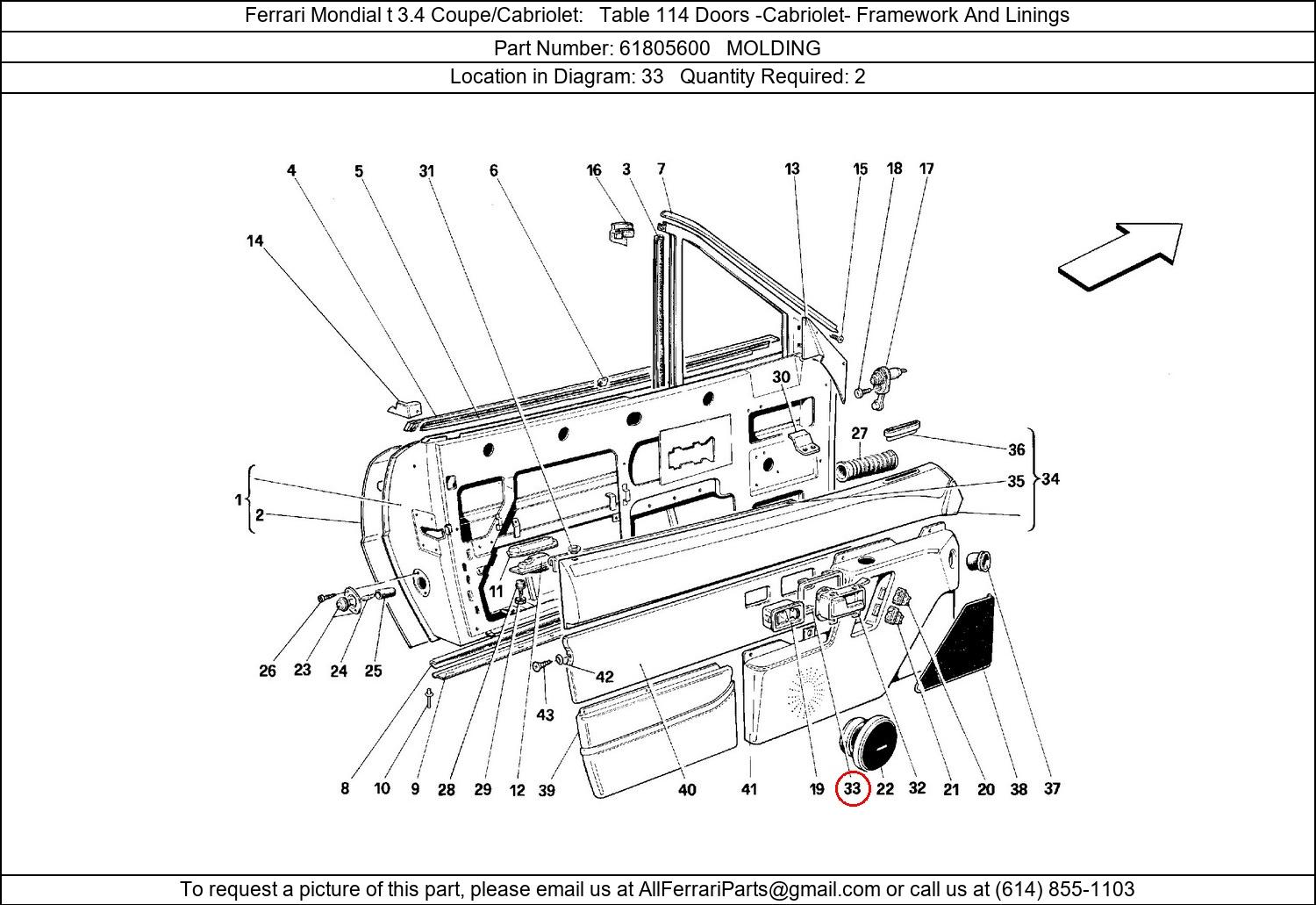 Ferrari Part 61805600