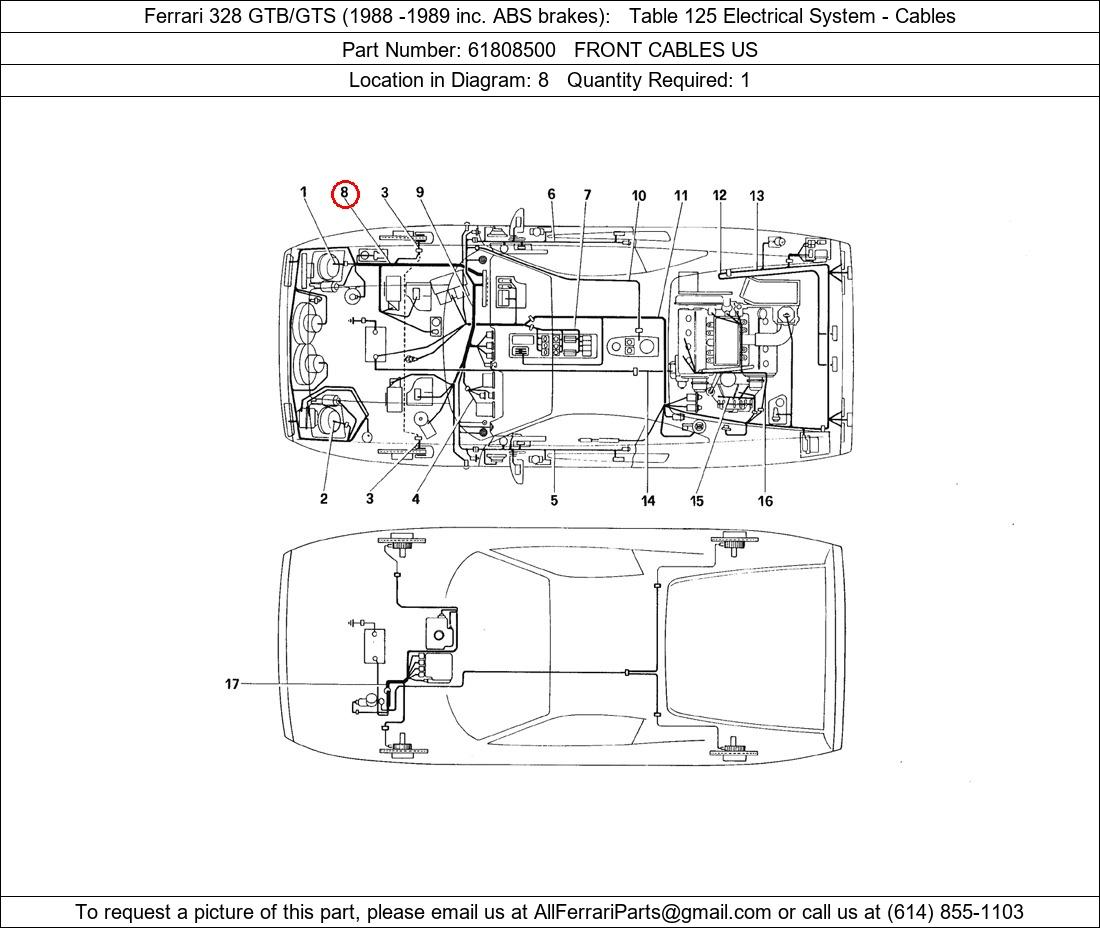 Ferrari Part 61808500