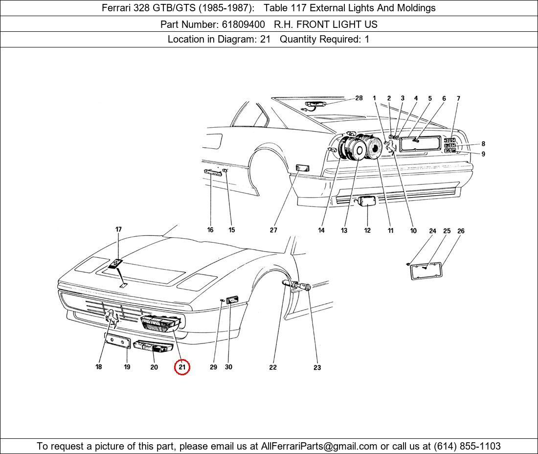 Ferrari Part 61809400