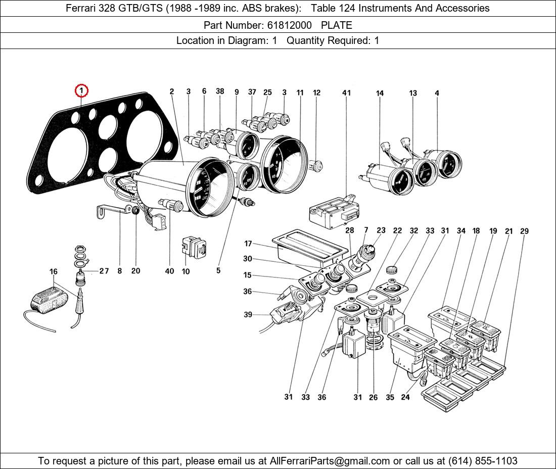 Ferrari Part 61812000