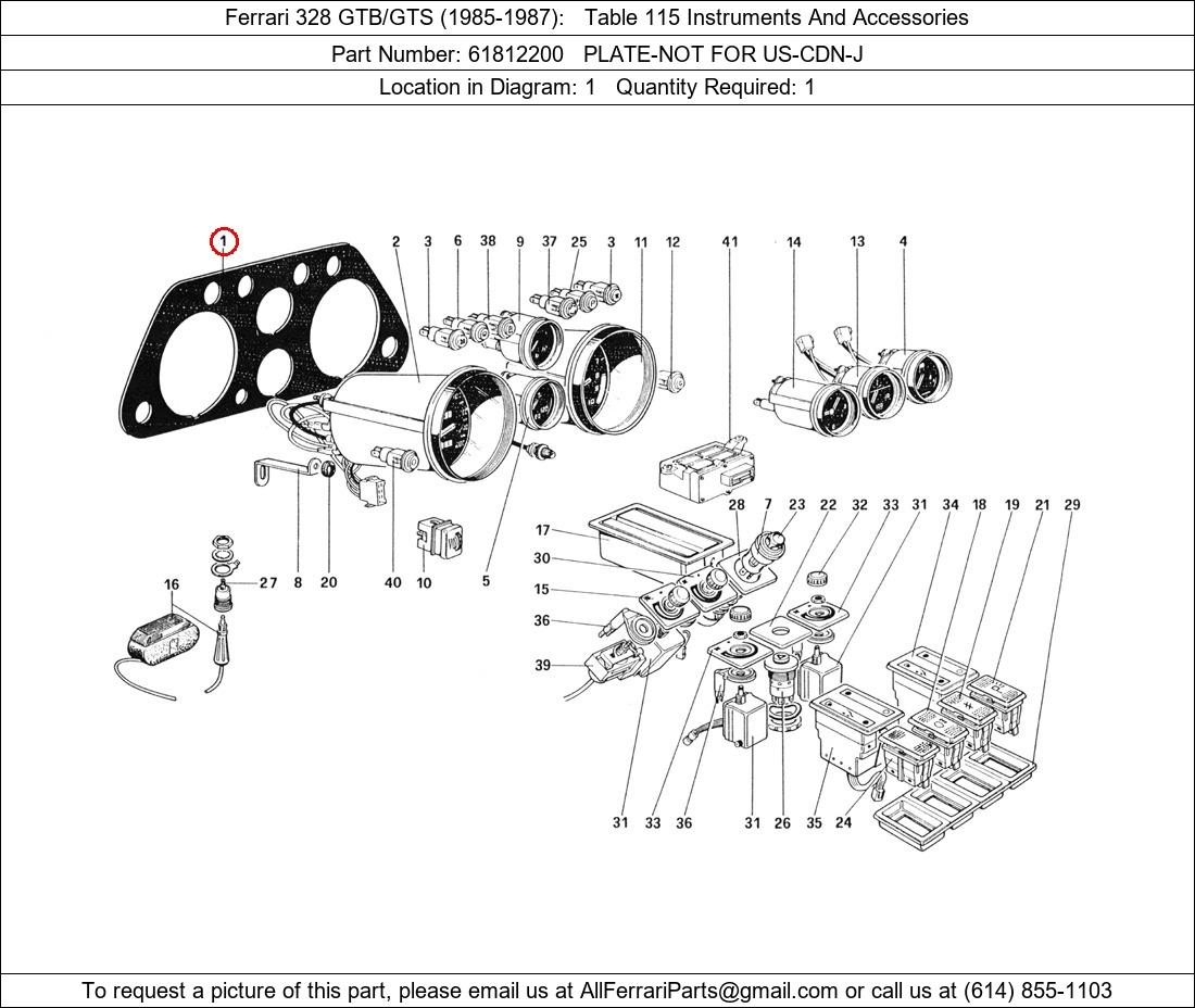 Ferrari Part 61812200